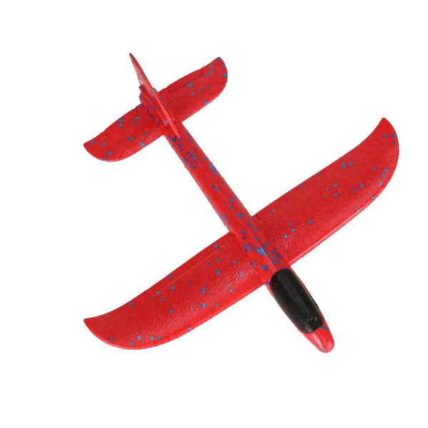 Szybowiec samolot styropianowy 47x49cm czerwony Szybowiec samolot styropianowy 47x49cm czerwony