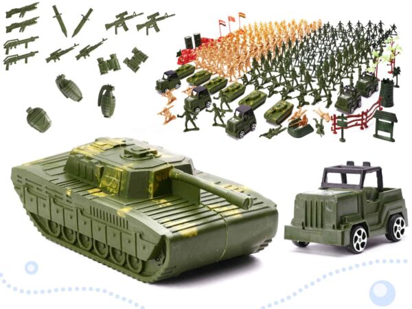 KX6188 Żołnierzyki baza wojskowa figurki zestaw 307el 2 KX6188 Żołnierzyki baza wojskowa figurki zestaw 307el 2