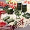 KX6188 Żołnierzyki baza wojskowa figurki zestaw 307el 4