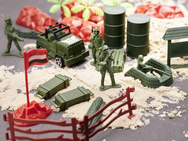 KX6188 Żołnierzyki baza wojskowa figurki zestaw 307el 4 KX6188 Żołnierzyki baza wojskowa figurki zestaw 307el 4