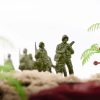 KX6188 Żołnierzyki baza wojskowa figurki zestaw 307el 6