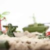 KX6188 Żołnierzyki baza wojskowa figurki zestaw 307el 8
