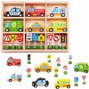 TOOKY-TOY-Droga-Autostrada-Puzzle-Pojazdy-Samochody-Znaki-Drogowe-2