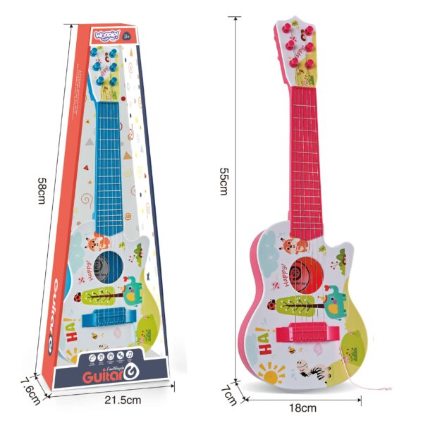 WOOPIE-Gitara-Akustyczna-dla-Dzieci-Czerwona-55-cm-1 WOOPIE-Gitara-Akustyczna-dla-Dzieci-Czerwona-55-cm-1
