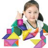 WOOPIE Tangram Klocki Magnetyczne Puzzle 3D