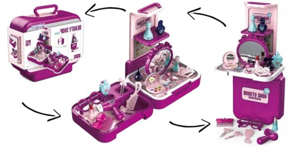 WOOPIE-Toaletka-Kosmetyczka-Salon-Urody-Przenosny-Walizka-2w1-3 WOOPIE-Toaletka-Kosmetyczka-Salon-Urody-Przenosny-Walizka-2w1-3