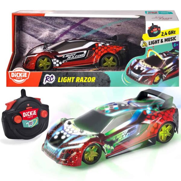 DICKIE Samochód Zdalnie Sterowany RC Light Razor DICKIE Samochód Zdalnie Sterowany RC Light Razor