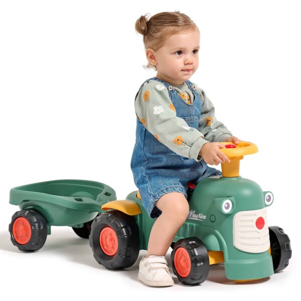 FALK-Traktorek-Baby-Maurice-Zielony-Vintage-z-Przyczepka-od-1-roku-1 FALK-Traktorek-Baby-Maurice-Zielony-Vintage-z-Przyczepka-od-1-roku-1