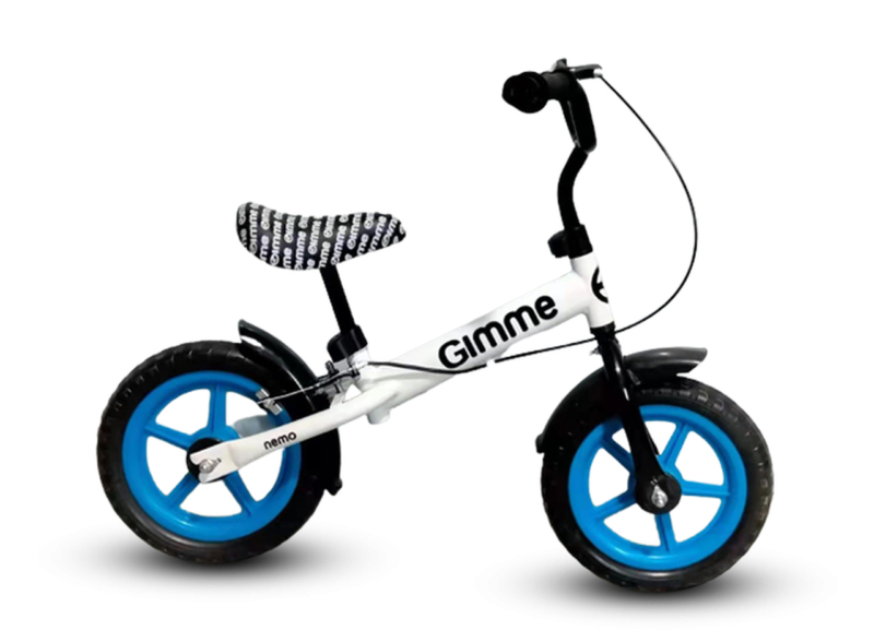 Rowerek biegowy z hamulcem Nemo 11 niebieski 3 GIMME 1