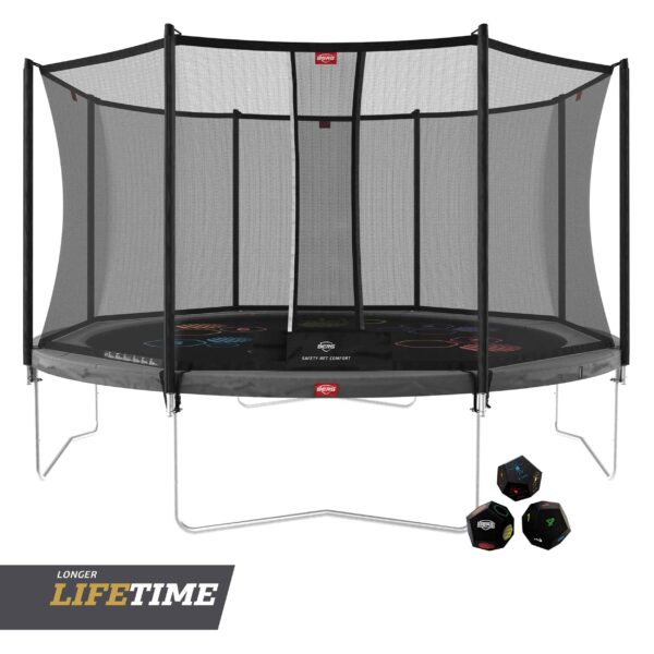 BERG-Trampolina-Favorit-Gray-430-cm-Siatka-Bezpieczenstwa-Comfort-Gra-Zrecznosciowo-Logiczna-LEVELS-1 BERG-Trampolina-Favorit-Gray-430-cm-Siatka-Bezpieczenstwa-Comfort-Gra-Zrecznosciowo-Logiczna-LEVELS-1