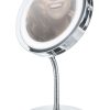 Adler-AD-2159-Lusterko-LED-z-podswietleniem-stojace-na-nozce-kosmetyczne-do-makijazu-powiekszajace-2