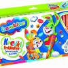 BAMBINO Kredki trójkątne w oprawie drewnianej 24 kolorów + temperówka