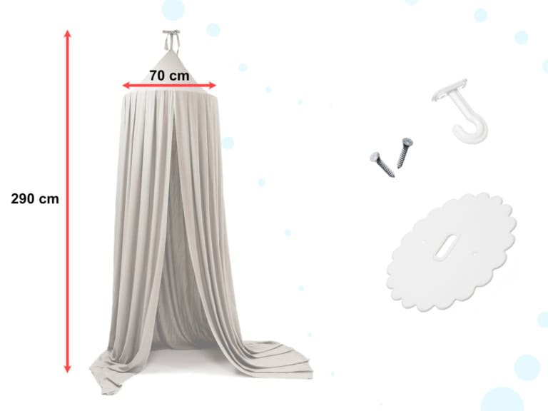 KX6104 Baldachim kurtyna namiot tipi wiszący różowy 3 KX6104 Baldachim kurtyna namiot tipi wiszący różowy 3