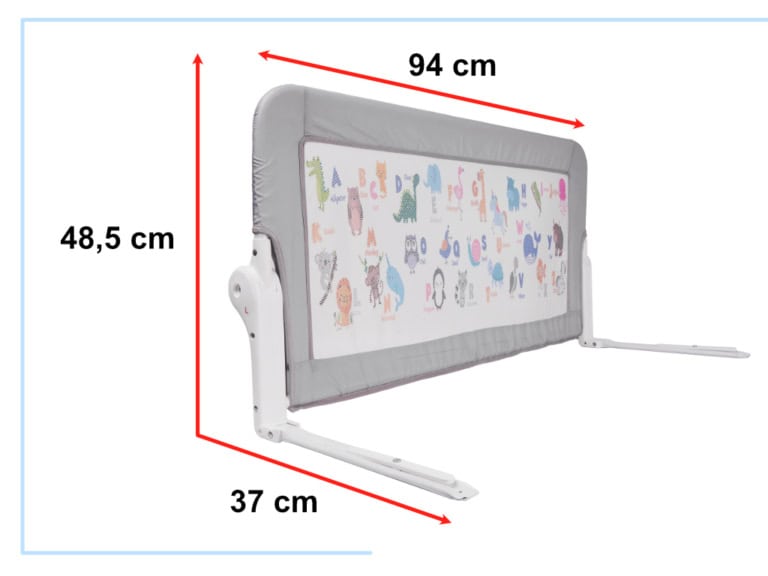 KX5318 Barierka ochronna bramka osłonka do łóżka 90cm zwierz KX5318 Barierka ochronna bramka osłonka do łóżka 90cm zwierz