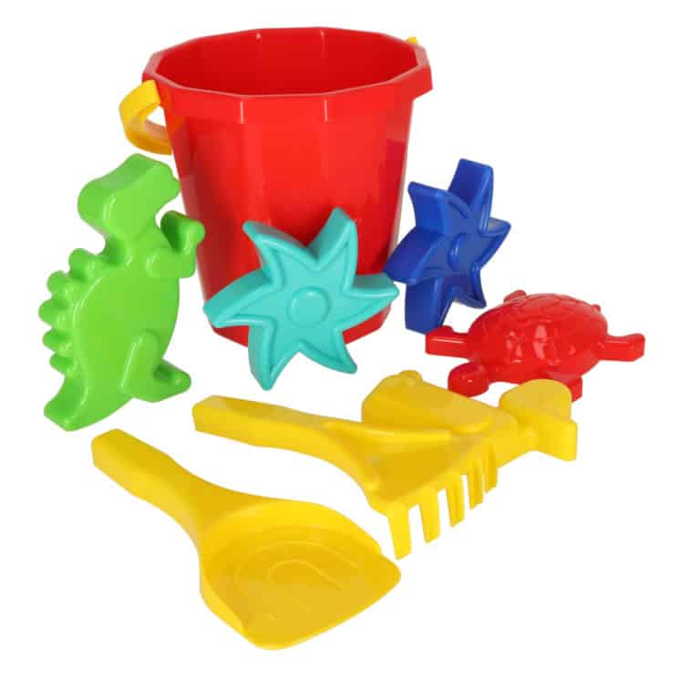 DIPLO W-127 Zabawki do piaskownicy piasku wiaderko łopatka grabki foremki 9 elementów DIPLO W-127 Zabawki do piaskownicy piasku wiaderko łopatka grabki foremki 9 elementów
