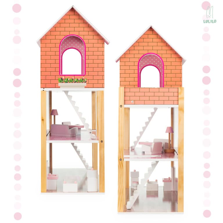 Domek-dla-lalek-rozowy-drewniany-LULILO-Tulipo-70cm-3 Domek-dla-lalek-rozowy-drewniany-LULILO-Tulipo-70cm-3