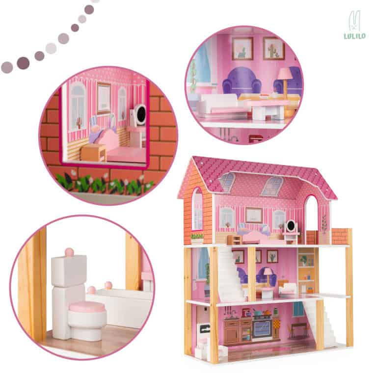 Domek-dla-lalek-rozowy-drewniany-LULILO-Tulipo-70cm-5 Domek-dla-lalek-rozowy-drewniany-LULILO-Tulipo-70cm-5
