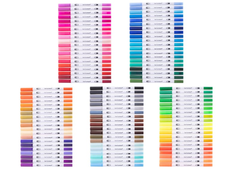 Flamastry-markery-mazaki-pisaki-kolorowe-zestaw-100szt-2 Flamastry-markery-mazaki-pisaki-kolorowe-zestaw-100szt-2