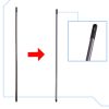 KX10167 Folia rolka matowa gładka czarna 1,52x28m 2