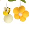 Karuzela-do-lozeczka-pluszowe-zawieszki-kwiaty-zolte-5