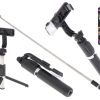 Kijek uchwyt do selfie lampa statyw tripod czarny