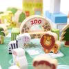 KX6198 Klocki drewniane edukacyjne miasto puzzle 120el 7
