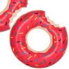 Koło do pływania dmuchane Donut różowe 50cm max 20kg 3-6lat