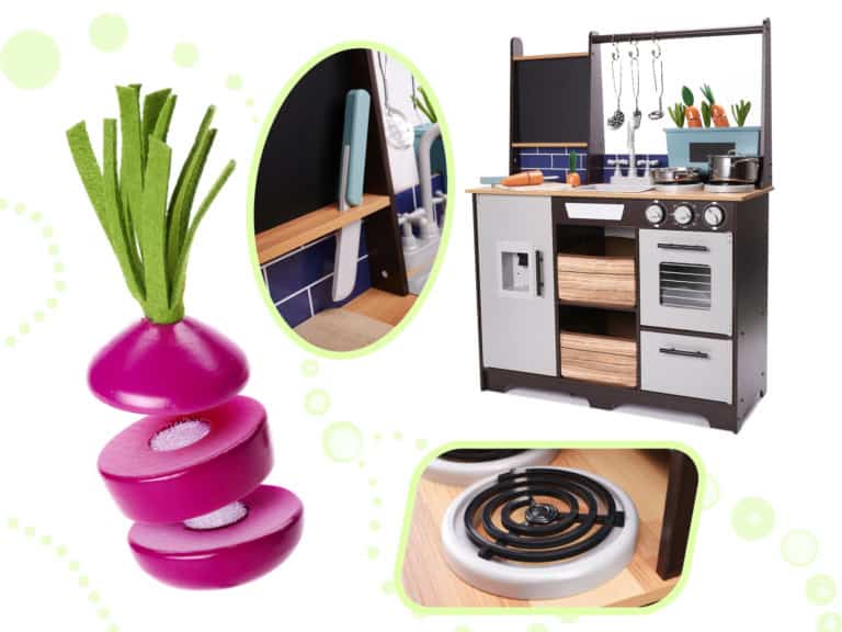 KX6286 Kuchnia drewniana MDF z akcesoriami LOFT 96cm 2 KX6286 Kuchnia drewniana MDF z akcesoriami LOFT 96cm 2