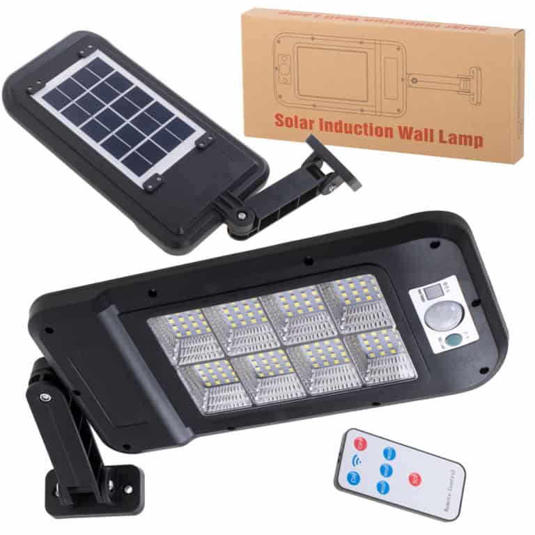 Lampa solarna latarnia uliczna 128LED + pilot Lampa solarna latarnia uliczna 128LED + pilot