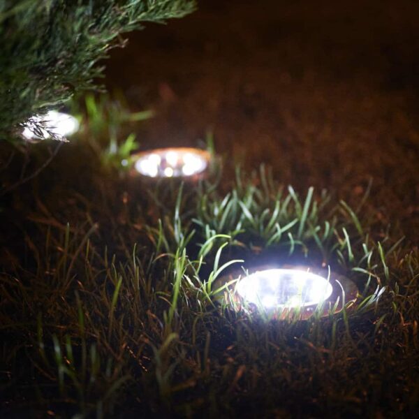 KX5255 Lampa solarna ogrodowa LED najazdowa gruntowa 12szt 5 KX5255 Lampa solarna ogrodowa LED najazdowa gruntowa 12szt 5