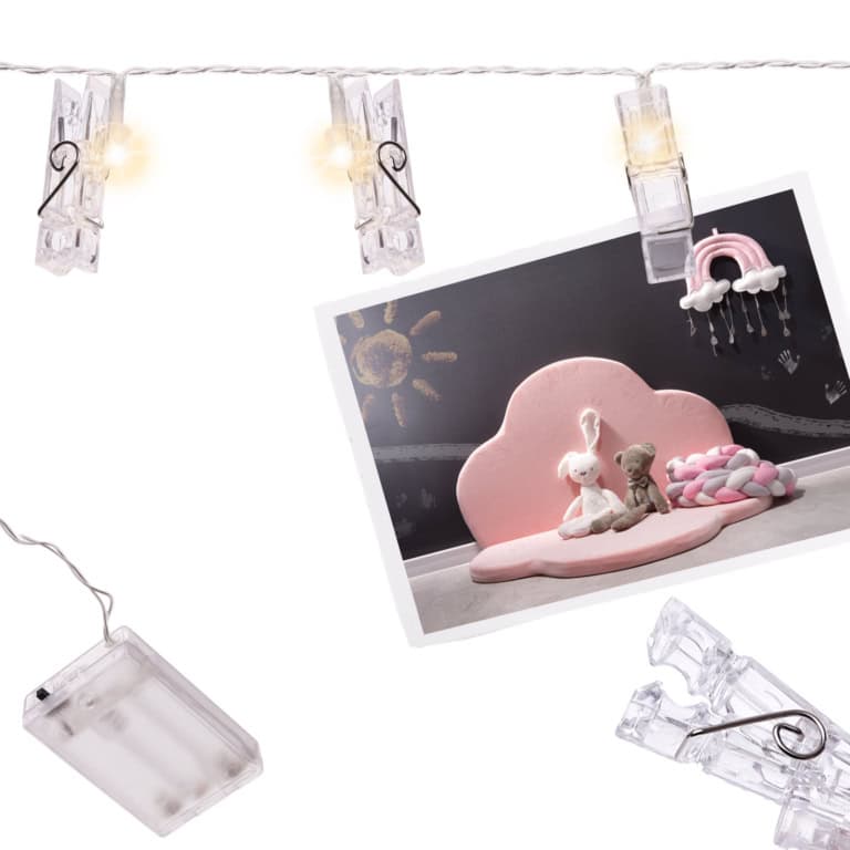 5m 10LED ciepły biały na baterie 5m 10LED ciepły biały na baterie
