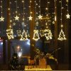 5m 138LED ciepły biały 8 trybów świecenia IP44