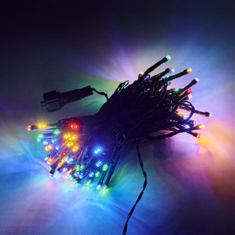 KX5235_2 Lampki LED łańcuch świetlny 10m 100LED multikolor 6 KX5235_2 Lampki LED łańcuch świetlny 10m 100LED multikolor 6