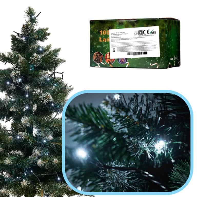 KX5237 Lampki LED łańcuch gwiazdki 10m 100LED ciepły biały 2 KX5237 Lampki LED łańcuch gwiazdki 10m 100LED ciepły biały 2