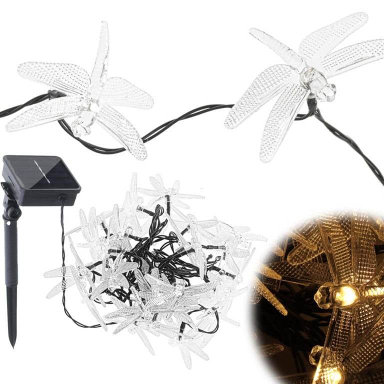 5m 30LED ciepły biały