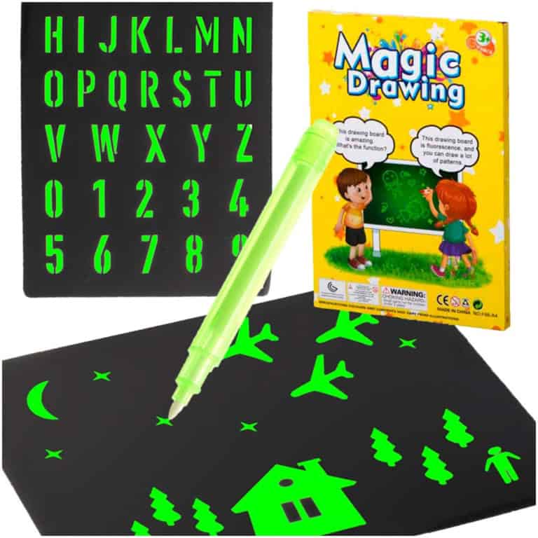 Magiczna tablica do rysowania światłem + długopis UV kreatywny zestaw Magiczna tablica do rysowania światłem + długopis UV kreatywny zestaw