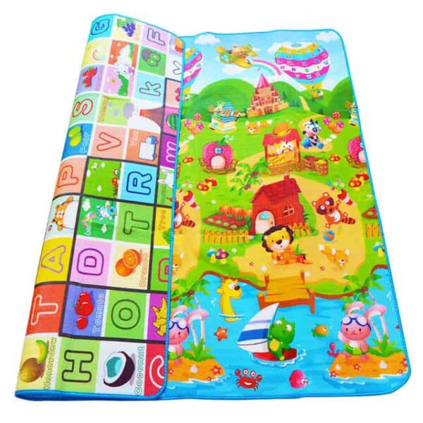 Mata Edukacyjna piankowa dwustronna plac zabaw 200x170cm Mata Edukacyjna piankowa dwustronna plac zabaw 200x170cm