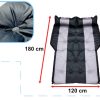 KX5300 Materac dmuchany łóżko samochodowe 180x120cm czarne 3