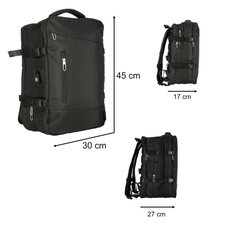 Plecak-podrozny-na-laptopa-rozkladany-26-36L-kabel-USB-pojemny-wodoodporny-czarny-5 Plecak-podrozny-na-laptopa-rozkladany-26-36L-kabel-USB-pojemny-wodoodporny-czarny-5