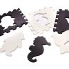 KX6270 Puzzle piankowe mata dla dzieci 25el. czarno-białe 7