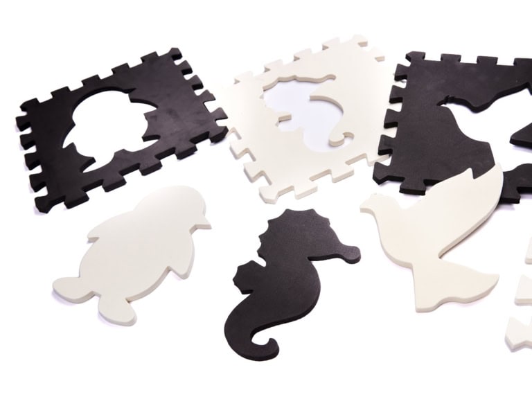 KX6270 Puzzle piankowe mata dla dzieci 25el. czarno-białe 7 KX6270 Puzzle piankowe mata dla dzieci 25el. czarno-białe 7