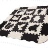 KX6270 Puzzle piankowe mata dla dzieci 25el. czarno-białe 4