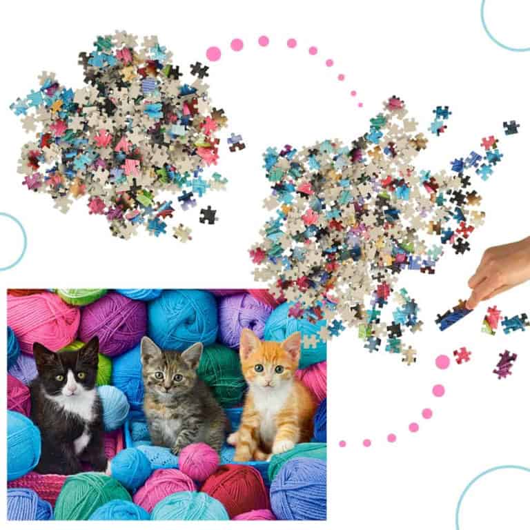 Puzzle-ukladanka-300-elementow-Kotki-w-klebach-welny-8-CASTORLAND-4 Puzzle-ukladanka-300-elementow-Kotki-w-klebach-welny-8-CASTORLAND-4