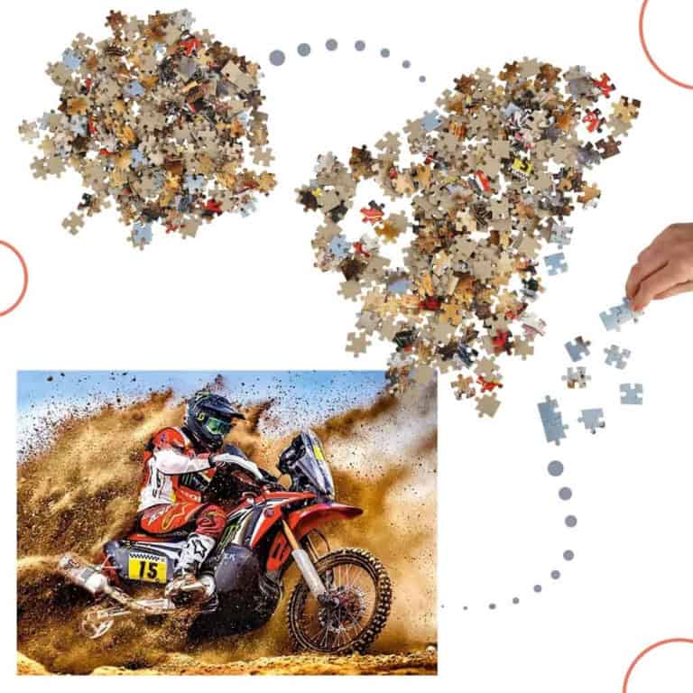 Puzzle-ukladanka-300-elementow-Motocyklista-8-CASTORLAND-4 Puzzle-ukladanka-300-elementow-Motocyklista-8-CASTORLAND-4