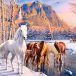 Puzzle-ukladanka-500-elementow-Konie-zimowy-krajobraz-9-CASTORLAND-1