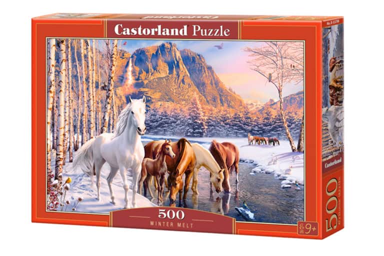 Puzzle-ukladanka-500-elementow-Konie-zimowy-krajobraz-9-CASTORLAND-2 Puzzle-ukladanka-500-elementow-Konie-zimowy-krajobraz-9-CASTORLAND-2