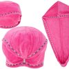 Ręcznik do włosów turban do suszenia włosów superchłonny z mirofibry