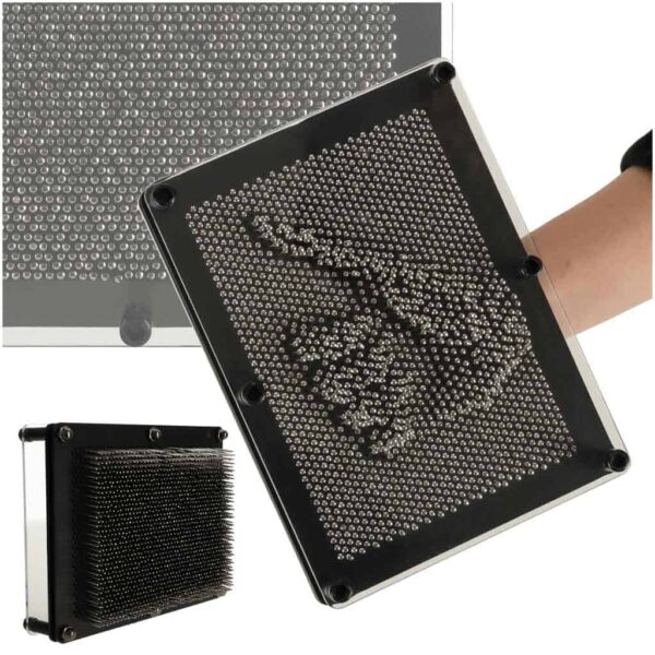 Tablica szpilkowa Pin Art. 3d srebrna XXL Tablica szpilkowa Pin Art. 3d srebrna XXL