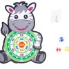 Tarcza-Dart-z-rzutkami-pilkami-na-rzep-zebra-6