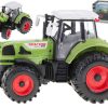 Traktor ciągnik pojazd rolniczy auto samochód z otwieranymi drzwiami